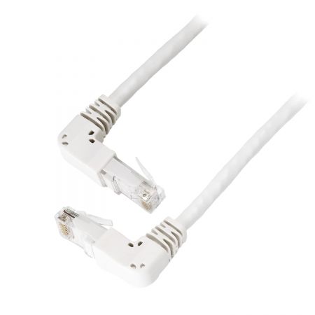 Down-Angled - Cat 6 24AWG Unshielded Patch Cord, Down-Angled